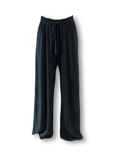 PVC岩塩リカバリーワイドパンツ